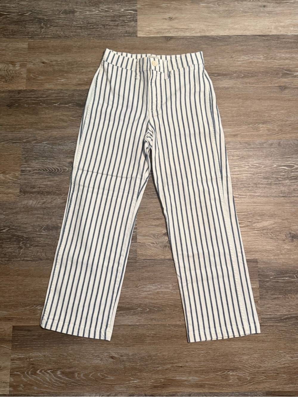 J. Crew Pinstripe Jeans
